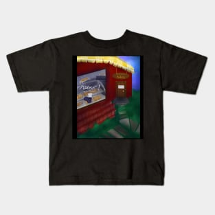 Bread Loaf Cat Kids T-Shirt